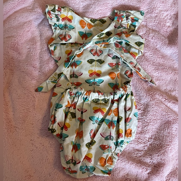 Nest and Nurture one of a kind Trixie romper 12-24 months - Picture 2 of 3
